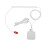 (Rectangular Head) Diebstahlsicherer Telefonalarm 100dB Fernbedienung rechteckig 5