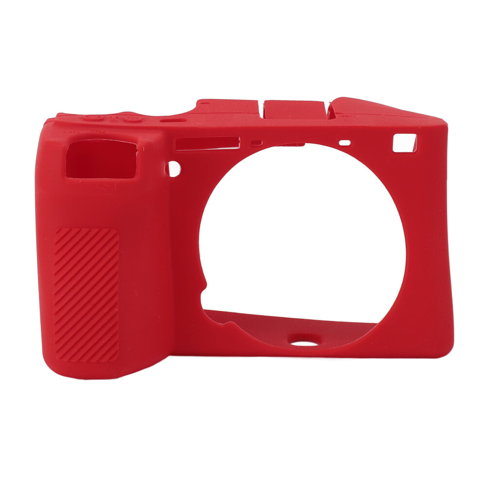 (Red) Camera Hood Case Shockproof Soft Silicone For A6700 Red 643505997545