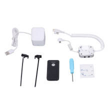 (for AndroidPlug) Diebstahlsicherer Ladeständer mit 95-120dB Alarm, rutschfest, Typ-C