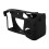 (Black) Camera Hood Case Shockproof Soft Silicone for A6700 Red 2