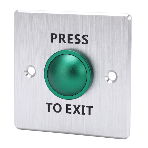 Edelstahl-Türöffner 12-24V Push-to-Exit NO NC COM 1
