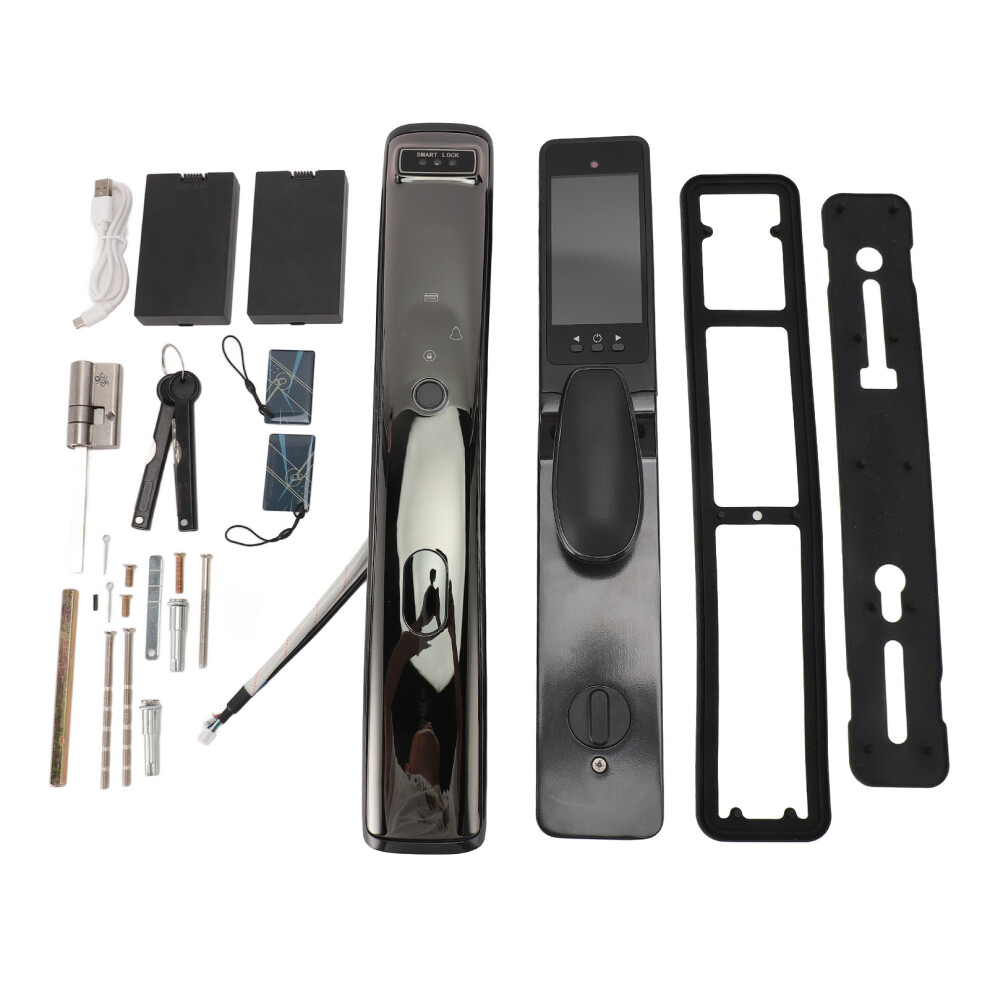Smart Fingerprint Door Lock With Face Recognition And Intercom 604725119735