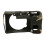 (Camouflage Green) Camera Hood Case Shockproof Soft Silicone for A6700 Red 5