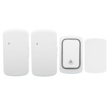 (US Plug) Selbstgenerierende WLAN-Türklingel IP68 wasserdicht, batteriefrei