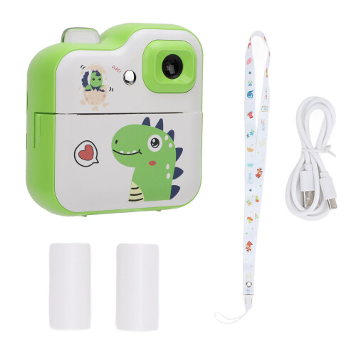 48MP Print Camera 2.4 Inch Screen Thermal Zoom Compact for Kids