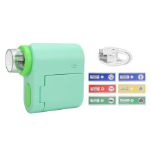 (Yellow Green) Kids Handheld Microscope 2.0in IPS 3 Modes Type C Charging Yellow