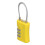 (Yellow) TSA Luggage Lock 3 Digit Resettable Combination for Suitcase Orange 4