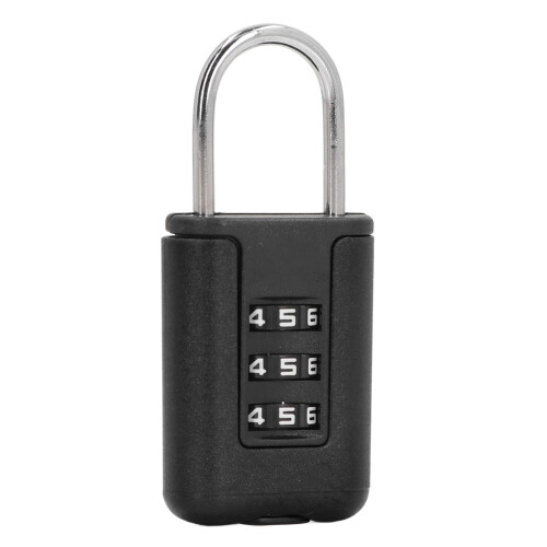 (Black) TSA-Schloss 3-stellig Edelstahl Gelb 1