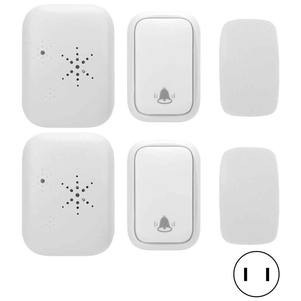 (Us Plug) Wireless Doorbell Self-Generating 38 Ringtones Waterproof Us Plug 604725137272