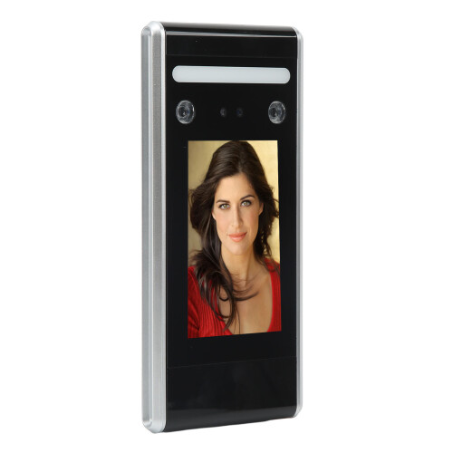 Face Recognition Time Clock 4.3in Touchscreen Night Vision for Office 2