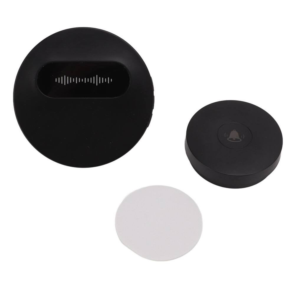 (Uk Plug) Wireless Doorbell Battery-Free 58 Melodies Waterproof Home Apartment 604725137548