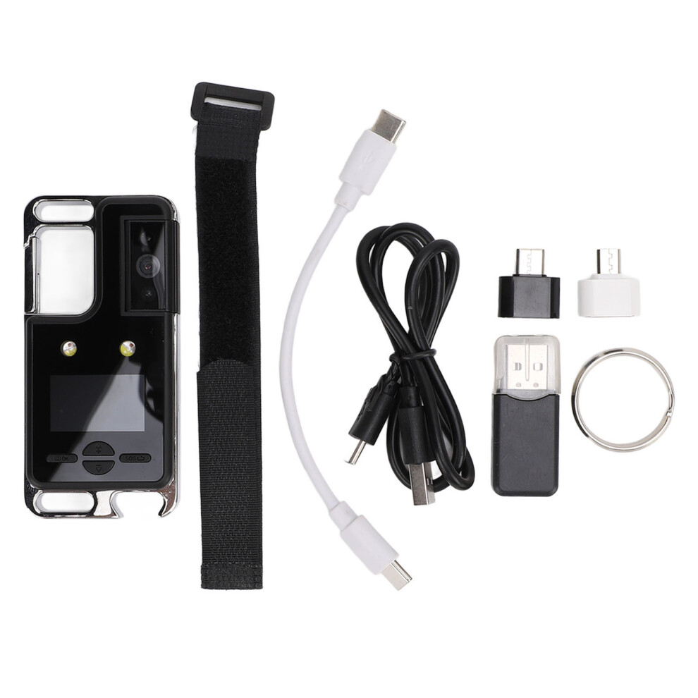 Body Worn Camera 1.14 Inch 2K Cycling Video Recorder Night Sports 643505080810