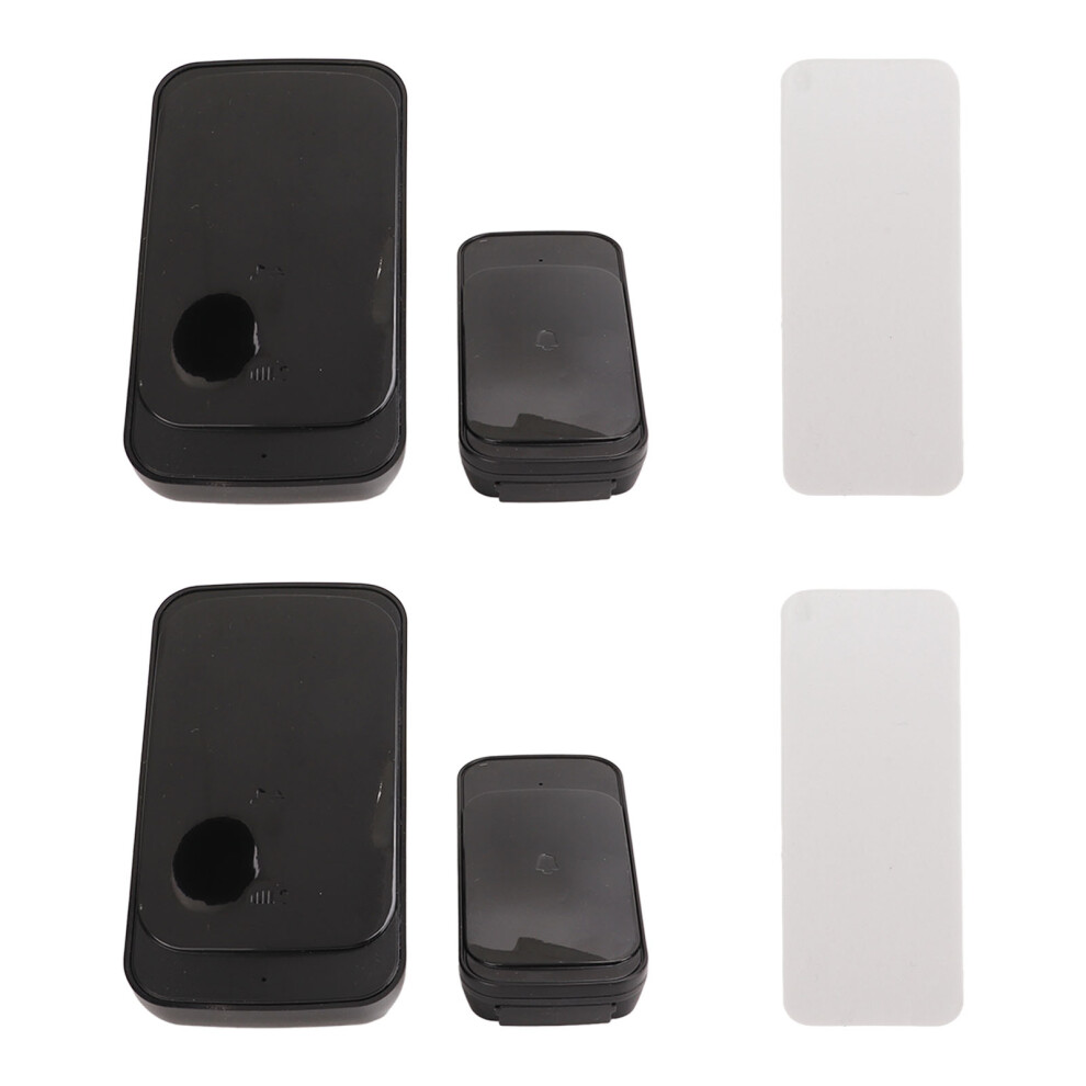 (Us Plug) Cordless Doorbell Touch Button 38 Ringtones Ip44 Waterproof Led 604725137654
