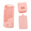 (Pink) Silicone Case for OSMO Pocket 3 Dustproof Scratch Resistant 5