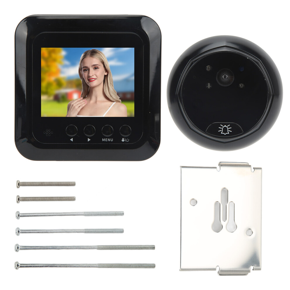 2.4In 1Mp Smart Peephole Viewer 160 Wide Angle Ir Night Vision 604725138293