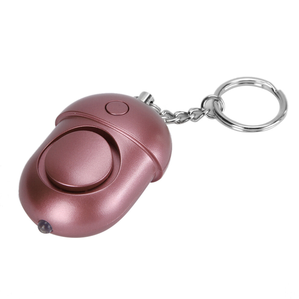 (Rose Gold) 130Db Personal Alarm Keychain Flashing Light Rose Gold 604725160119