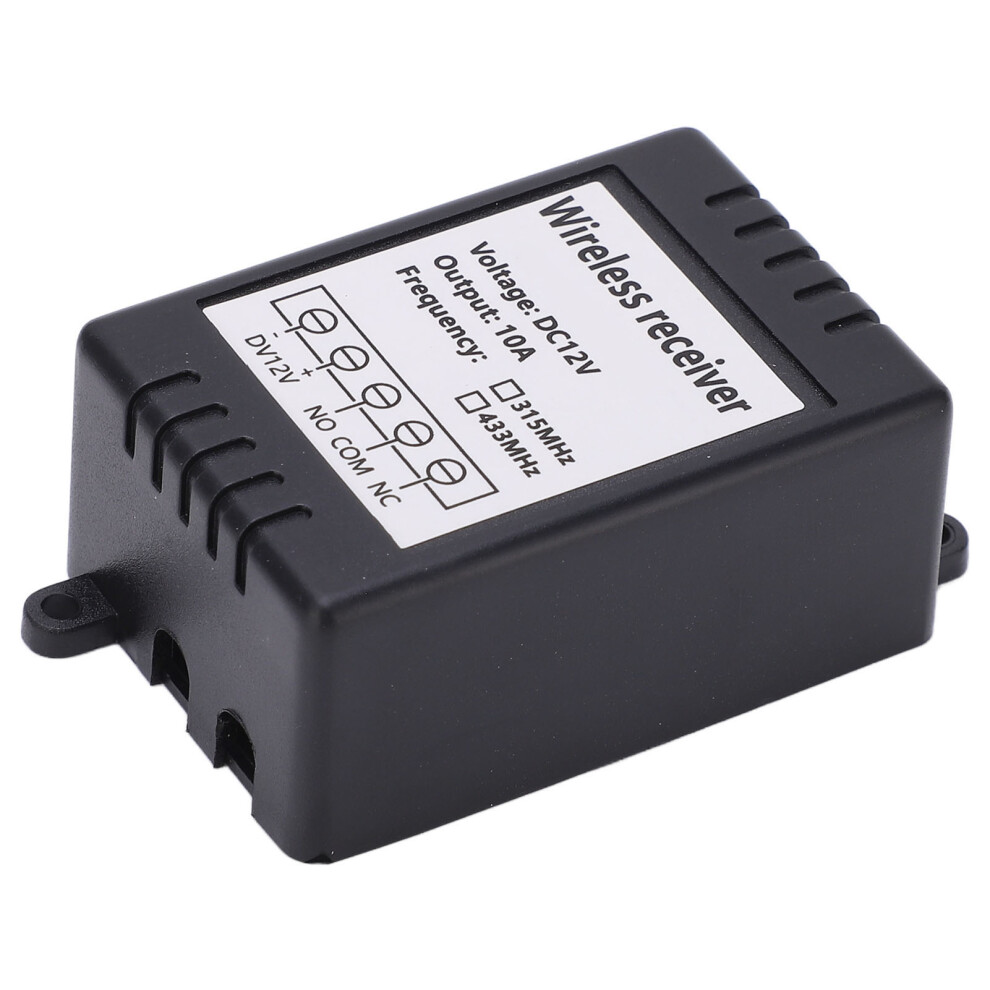 Wireless Relay Remote 12V 433Mhz Delay Function 604725140715