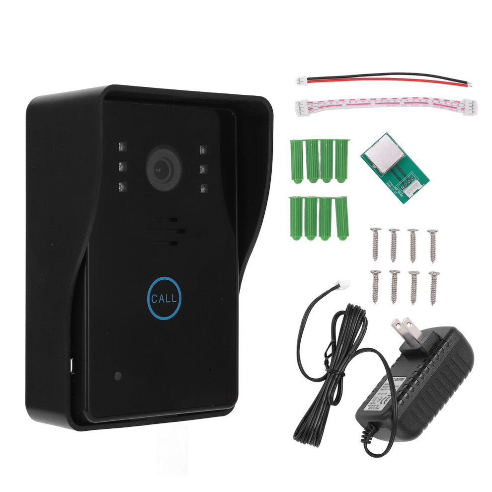 (Us Plug) 1080P Video Doorbell 2 Way Audio Night Vision Pir Tuya Eu Plug 604725140876