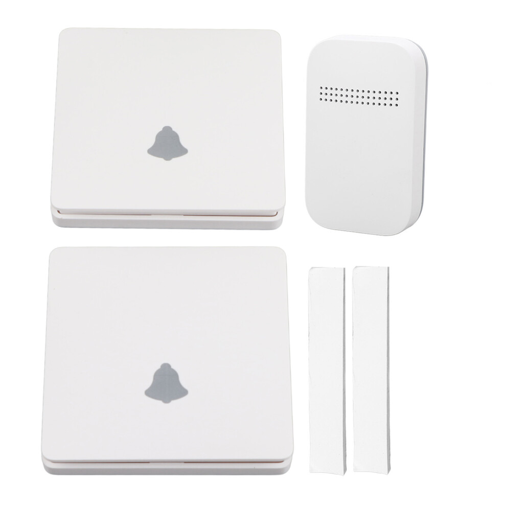 (Eu Plug) Wireless Doorbell Transmitter Receiver 38 Tones Ac Home 604725133335
