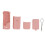 (Pink) Silicone Case Cover for Pocket 3 Dustproof Scratch Resistant Grey 1