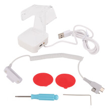 (Buckle Cable) Klarer Acryl-Uhrenständer Diebstahlsicher mit hochempfindlichem Alarm