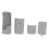 (Grey) Silicone Case Cover for Pocket 3 Dustproof Scratch Resistant Grey 5