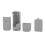(Grey) Silicone Case Cover for Pocket 3 Dustproof Scratch Resistant Grey 4
