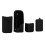 (Black) Silicone Case Cover for Pocket 3 Dustproof Scratch Resistant Grey 3