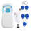 (White IC 13.56Mhz) Bluetooth RFID Card Reader Wireless Code Scanner with 5 Cards 1