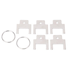 5 Pcs Paper Towel Dispenser Key Stainless Steel for Kimberly Clark
