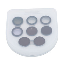 8 in 1 Lens Filter Set Optical Glass for GO3S with Case