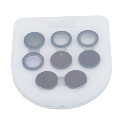 8 in 1 Lens Filter Set Optical Glass for GO3S with Case