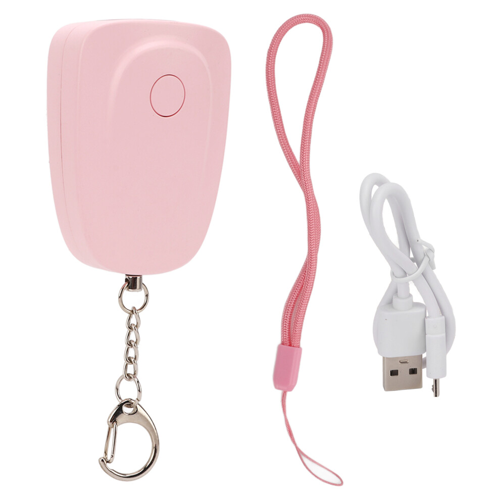 Strobe Keychain Alarm 130Db Rechargeable Led Flash Light 604725140074