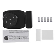 (Black) Smart Schrankverschluss elektronisch 3-12mm Glas Holz