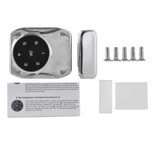 (Silver) Smart Schrankverschluss elektronisch 3-12mm Glas Holz