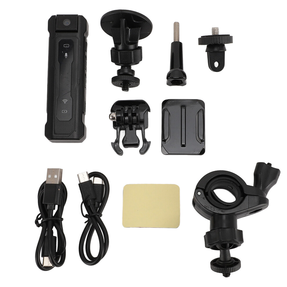 Wireless Action Camera Hd 1080P Night Vision Waterproof With Clip Dark 643505081305
