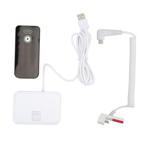 (Type C Port) Diebstahlsicherer Ladeständer mit Alarm für iPhone/iPad 1