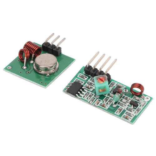 433MHz Transmitter Receiver Kit DC5V RF Module Anti-Theft Remote 2