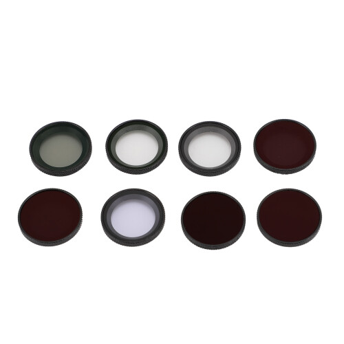 8 in 1 Lens Filter Set Optical Glass for GO3S with Case 1