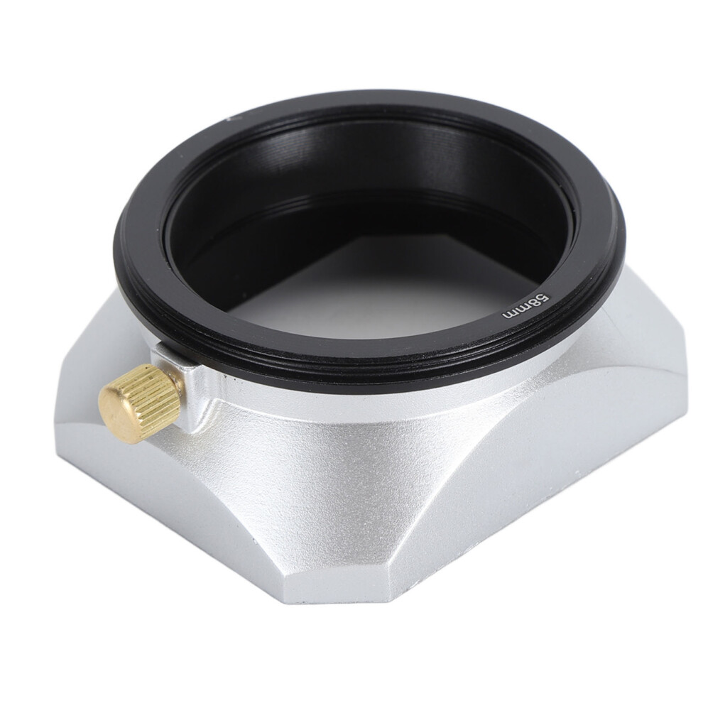 Lens Hood Retro Square Matte 58Mm For Digital Mirrorless Camera Light 643505084948