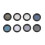 8 in 1 Lens Filter Set Optical Glass for GO3S with Case 4
