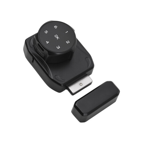(Black) Smart Schrankverschluss elektronisch 3-12mm Glas Holz 2
