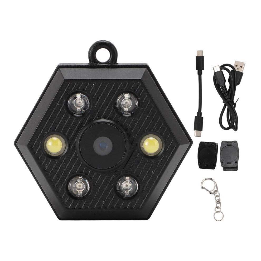 Hd 1080P Action Camera Night Vision Wide Angle Magnetic Keychain 643505081466