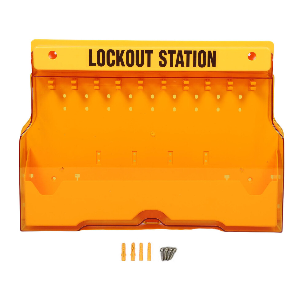 Lockout Tagout Station Pc Wall Mounted Loto Board For Industrial Use 604725171924