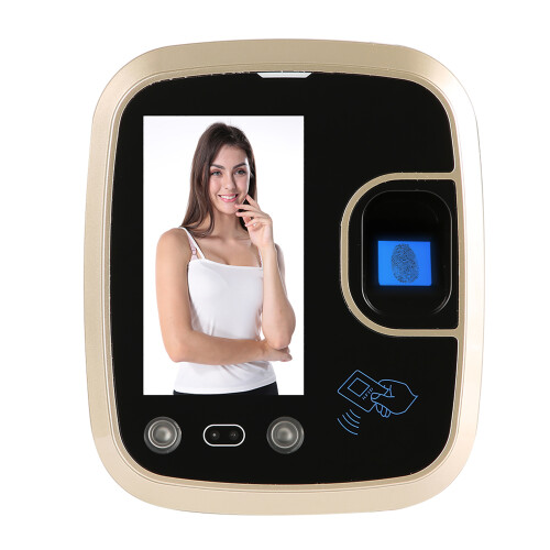 (UK Plug) 4.3in TFT RFID Fingerprint Attendance Machine 1