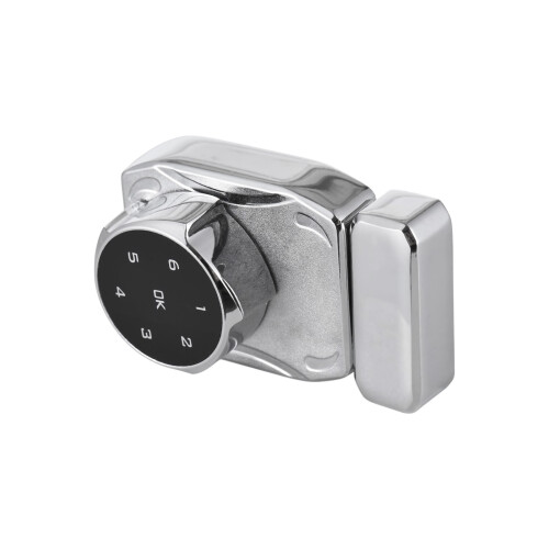 (Silver) Smart Schrankverschluss elektronisch 3-12mm Glas Holz 1