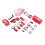 Lockout Tagout Kit Universal Clamp On Circuit Breaker Lock Set 2