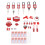 Lockout Tagout Kit Clamp On Circuit Breaker Lockout Set with Tool Box 2