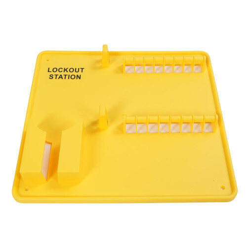 LOTO-Station Wandmontage hitzebeständig 1