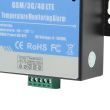 (4GL‑A US Plug) GSM 3G 4G Humidity Temp Alarm Env Monitor AC100-240V 4GL-A US Plug
